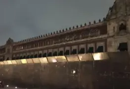 Previo a marcha del 2 de octubre, Palacio Nacional amanece blindado