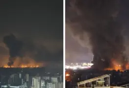 Israel bombardea el sur de Beirut, bastión de Hezbolá