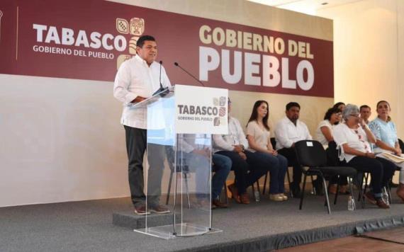 Acuerda Javier May condonación de la deuda de Tabasco con la CFE