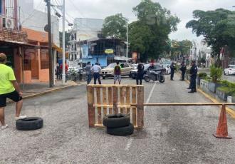 Habitantes de Villahermosa protestan por falta de energía eléctrica