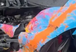 Jack Doherty sufre accidente en su auto deportivo durante transmisión en vivo