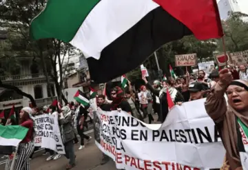 Mexicanos piden a Sheinbaum romper relaciones con Israel, a un año de la guerra en Gaza