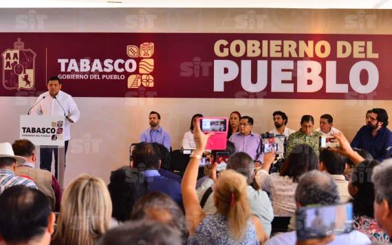 Gobernador de Tabasco Anuncia Proyectos de Infraestructura y Cultura