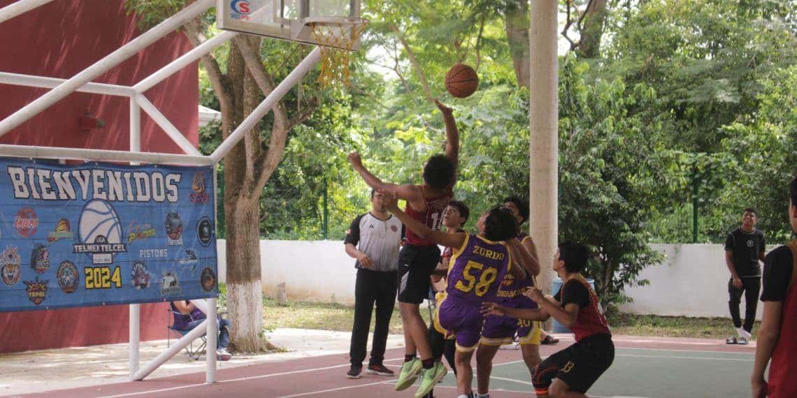 Fue todo un éxito la etapa estatal de la Liga Telmex Telcel de Basquetbol 2024, que se llevó a cabo en Comalcalco