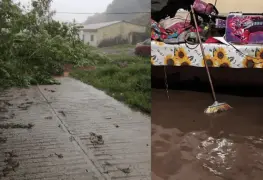 Lluvias intensas causan desbordamientos y afectaciones en 6 municipios de Chiapas