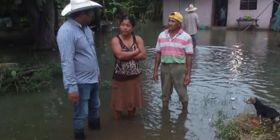 Supervisa Gobierno Municipal Afectaciones por lluvia en Nacajuca