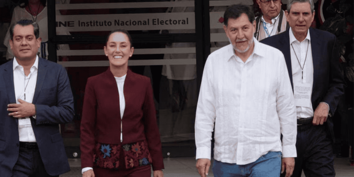 Noroña respalda a Claudia Sheinbaum y asegura que elección del Poder Judicial sigue en pie