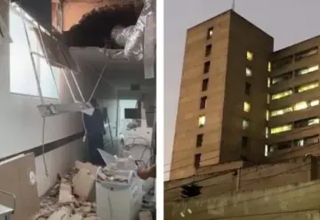 Colapsa parte del techo en hospital del IMSS en Guadalajara; no hay lesionados