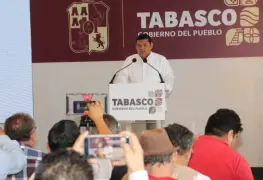 Javier May Rodríguez asegura avances en seguridad en Tabasco, pide confianza y denuncias ciudadanas