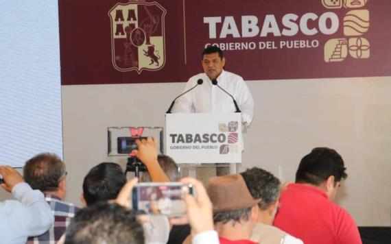 Javier May Rodríguez asegura avances en seguridad en Tabasco, pide confianza y denuncias ciudadanas