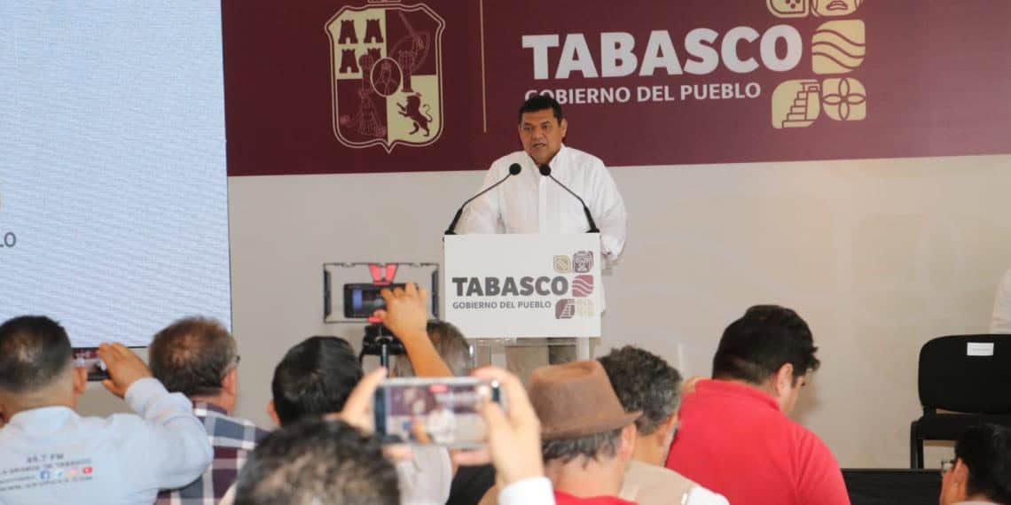 Javier May Rodríguez asegura avances en seguridad en Tabasco, pide confianza y denuncias ciudadanas