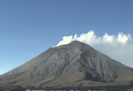 Popocatépetl se mantiene en alerta amarilla fase 2