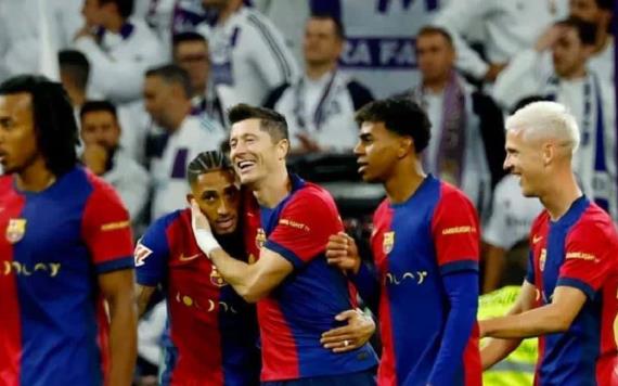 Barcelona regresa a sus noches de grandeza y golean al Real Madrid en el Clásico español