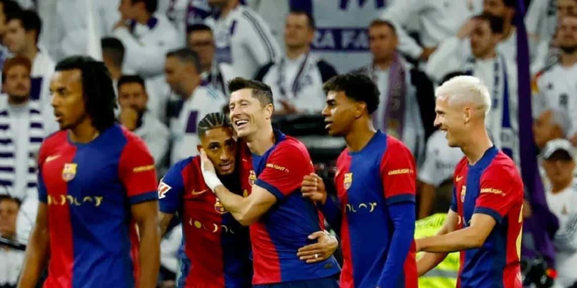 Barcelona regresa a sus noches de grandeza y golean al Real Madrid en el Clásico español