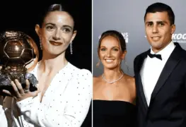Aitana Bonmatí y Rodri ganaron el Balón de Oro femenil y varonil