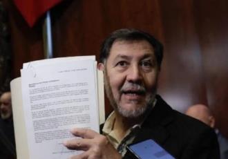 Senado ya recibió las ocho renuncias de los ministros de la Corte: Fernández Noroña