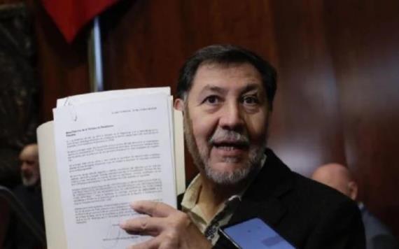 Senado ya recibió las ocho renuncias de los ministros de la Corte: Fernández Noroña