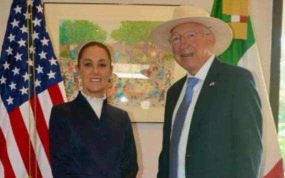 El fin no justifica los medios: Sheinbaum a Ken Salazar por captura de El Mayo