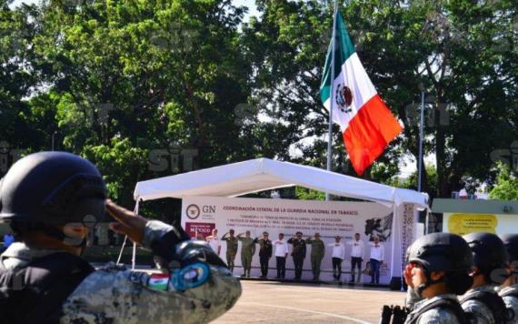 Nueva era de seguridad en Tabasco: Murillo Rodríguez toma protesta como coordinador de la GN