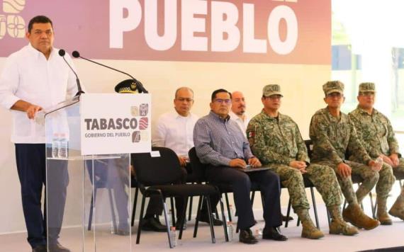 Anuncia Javier May nuevas instalaciones de la Secretaría de Seguridad Pública