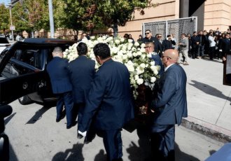 Así fue el funeral de Fernando Valenzuela en Los Ángeles, el último adiós al Toro