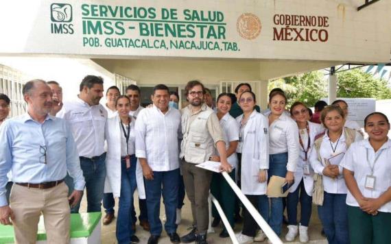 Con IMSS-Bienestar se fortalece alianza por la salud de las y los tabasqueños