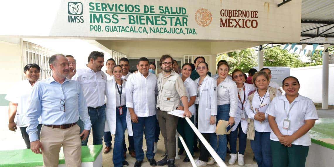 Con IMSS-Bienestar se fortalece alianza por la salud de las y los tabasqueños