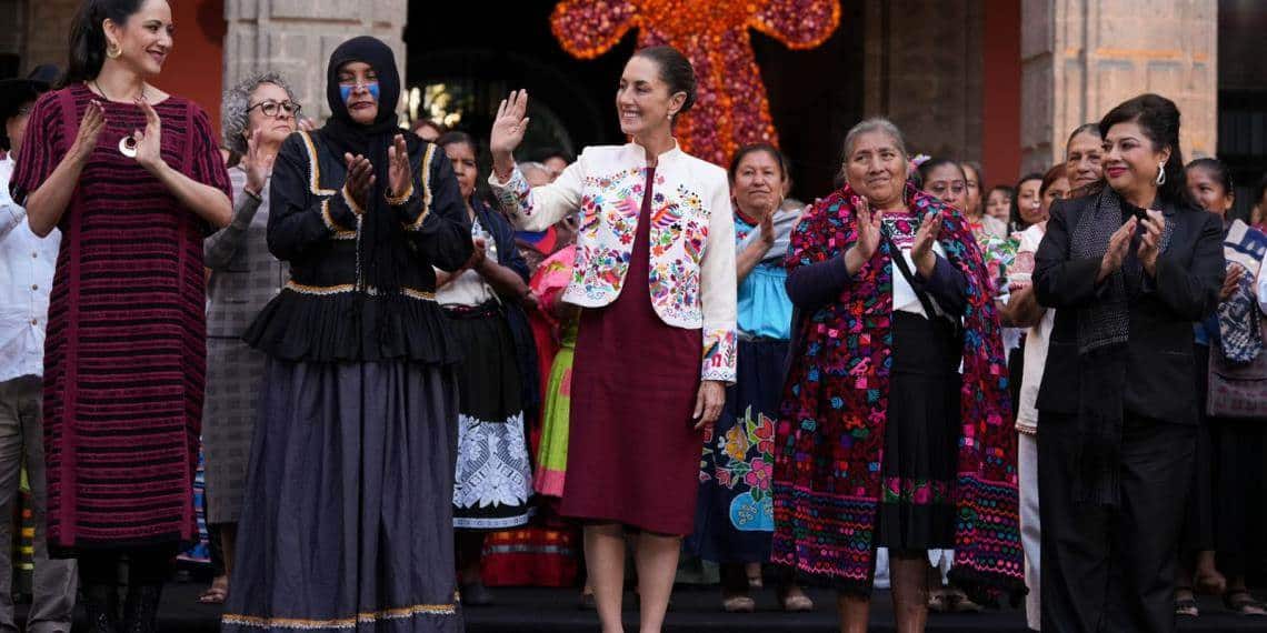 PRESIDENTA CLAUDIA SHEINBAUM ANUNCIA NUEVOS APOYOS PARA MUJERES ARTESANAS