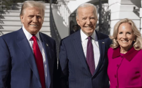 Reunión con Biden fue muy agradable, revela Trump: nos conocimos de nuevo