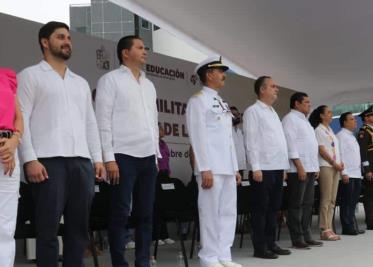 Tabasco conmemora 114 aniversario de la Revolución Mexicana con desfile cívico-militar