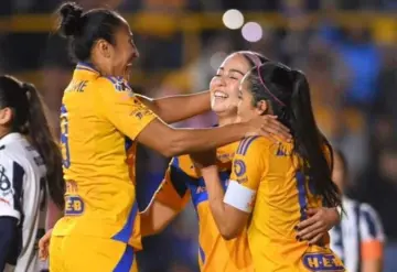 Tigres femenil saca ventaja mínima ante Rayadas