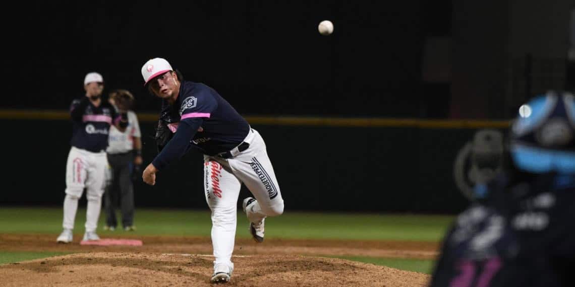 El pitcher tabasqueño Jesús Broca tuvo una buena aparición con Algodoneros de Guasave