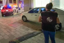 Se registra un violento enfrentamiento entre taxista y conductor de Uber en Cancún.