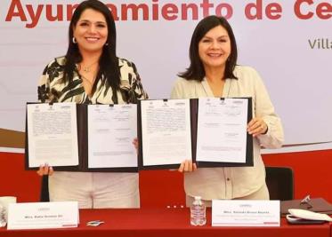 Yolanda Osuna inaugura súper postes y rehabilitación de alumbrado en 24 comunidades