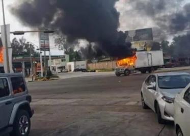 Violencia en Culiacán: Enfrentamientos armados e incendios