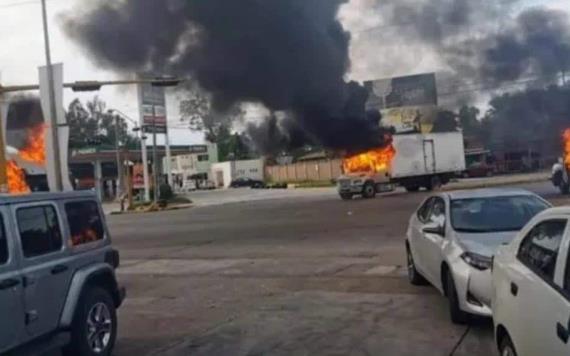 Violencia en Culiacán: Enfrentamientos armados e incendios