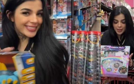 Esta Navidad, Karely Ruiz estará regalando juguetes a niños con discapacidad.