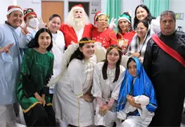 Se llevo acabo la posada a pacientes de quimioterapia en el Juan Graham