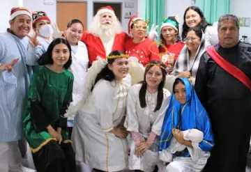 Se llevo acabo la posada a pacientes de quimioterapia en el Juan Graham