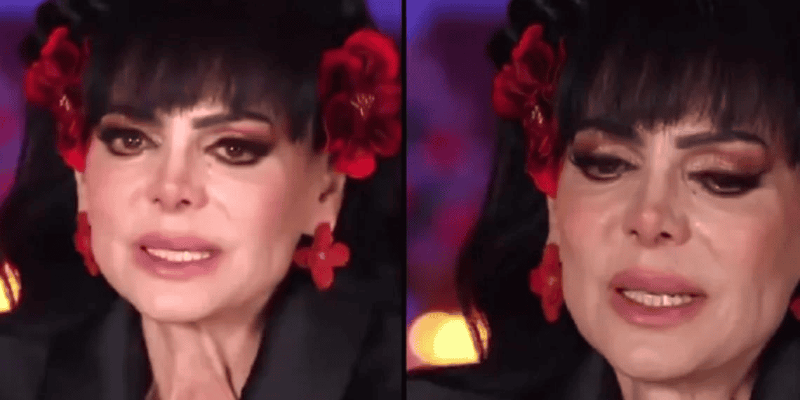 Maribel Guardia emociona al cantar a la Virgen de Guadalupe