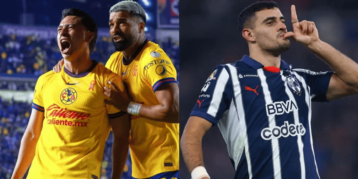 América vence a Rayados en el Juego de ida y se acerca al tricampeonato