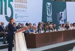 Presidenta de México resalta prioridades del IMSS: derechos de trabajadores, IMSS Bienestar, Centros de Cuidado Infantil y Programa Salud casa por casa