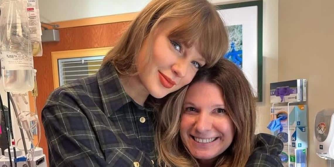 Taylor Swift visita hospital infantil en Kansas City