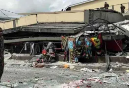Terremoto derriba edificios en la República de Vanuatu