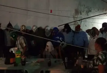 La leyendas de la lucha libre tabasqueña realizaron su tradicional posada.