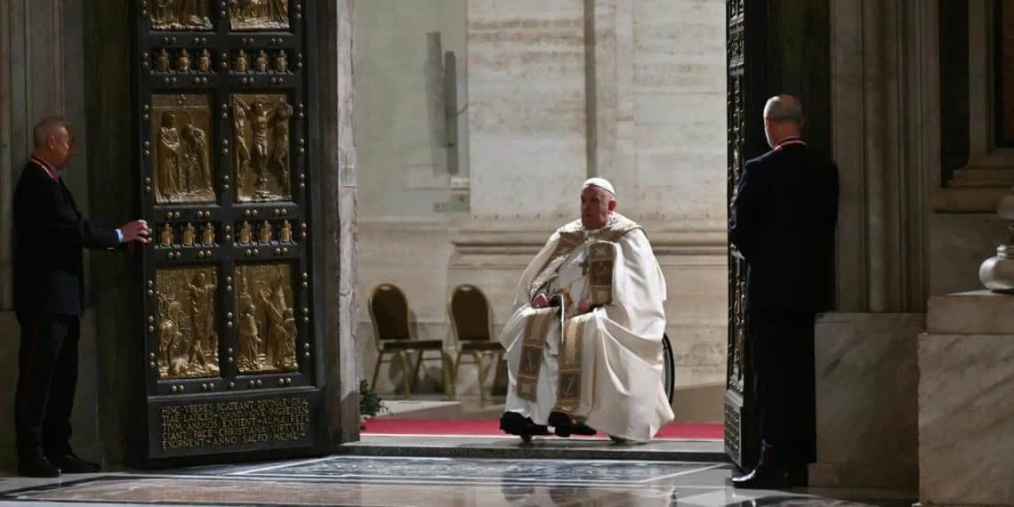 El papa Francisco inaugura el Jubileo de la esperanza