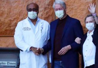 Bill Clinton abandona el hospital donde fue ingresado debido a una gripe