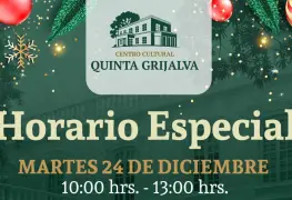 Con actividades navideñas Centro Cultural Quinta Grijalva y museos de Tabasco se convierten en la opción para chicos y grandes