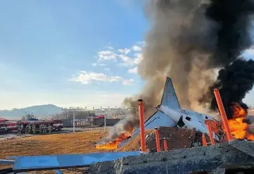 Avión con 181 personas a bordo se accidenta en Corea del Sur; reportan 29 muertos