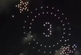 Por primera vez, Cancún celebra el Año Nuevo con drones y láser